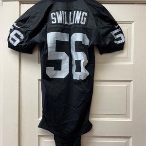 Pat Swilling - Team Game Issued Oakland Raiders